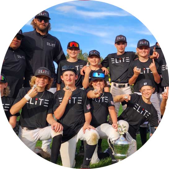 ELiTE teammates posing for photo together